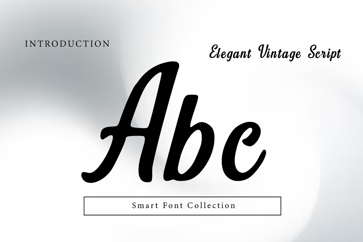 Elegant vintage script, a Script Font by Wow Magic (Photo 2 of 3)