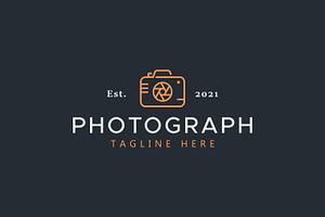 Camera Photograph Media Logo, a Branding & Logo Template by Signatoro