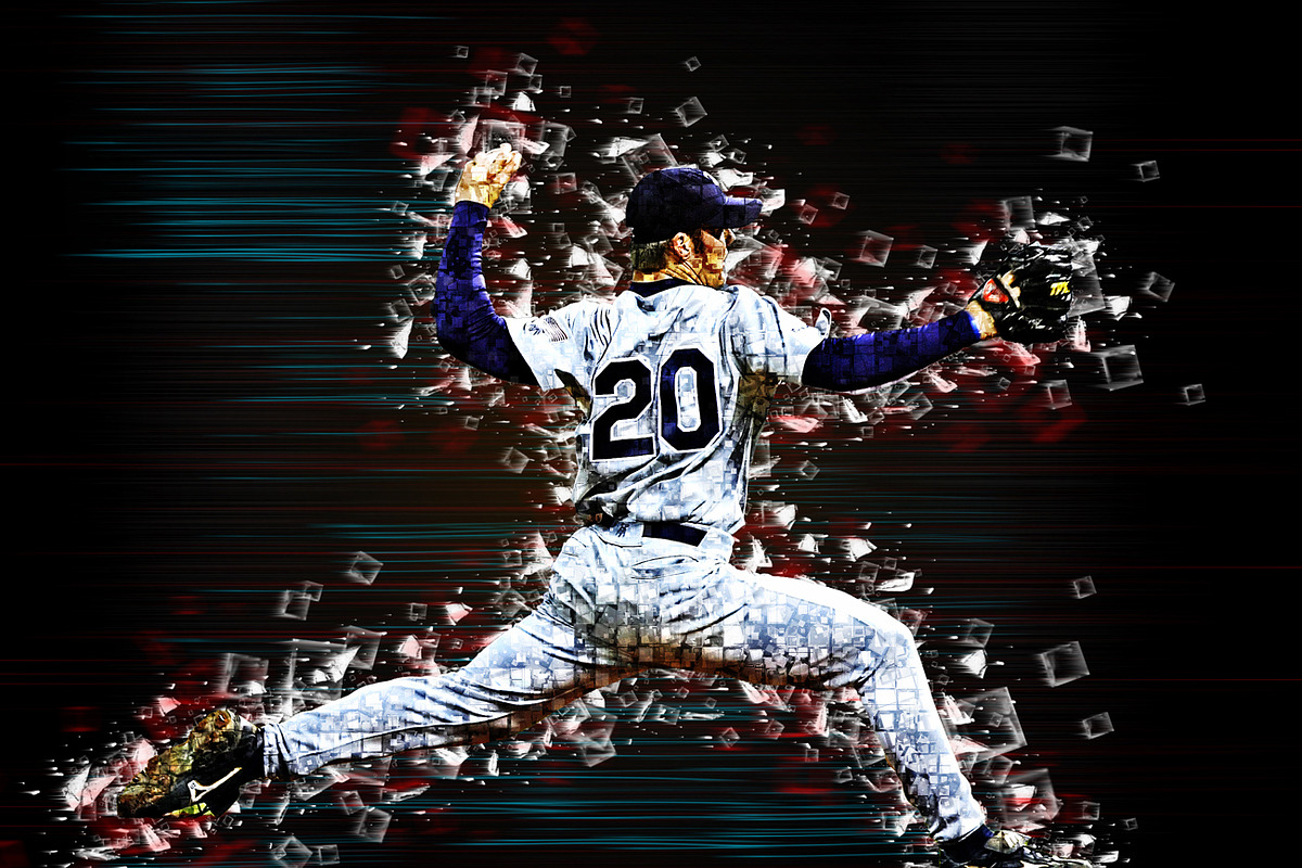 Pixel Stream Effect Photoshop Action, an Action Add-On by Studio Retouch (Photo 9 of 12)