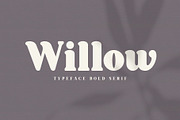 Willow. Typeface Bold Serif, a Serif Font by Kleffont Studio (Thumbnail 1 of 10)