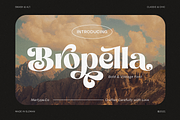 Bropella - Display Font, a Font by Martype Co (Thumbnail 1 of 9)