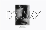 Qmico - Modern Minimal Art Deco Font, a Sans Serif Font by roomspace creative lab (Thumbnail 3 of 11)