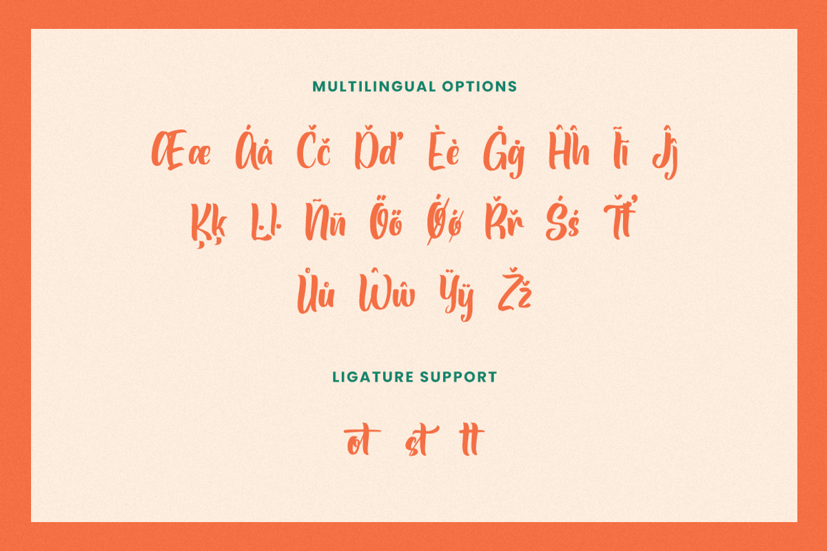 Castonvilla - Bold Handwritten Font, a Handwritten Font by RockboyStd (Photo 11 of 12)