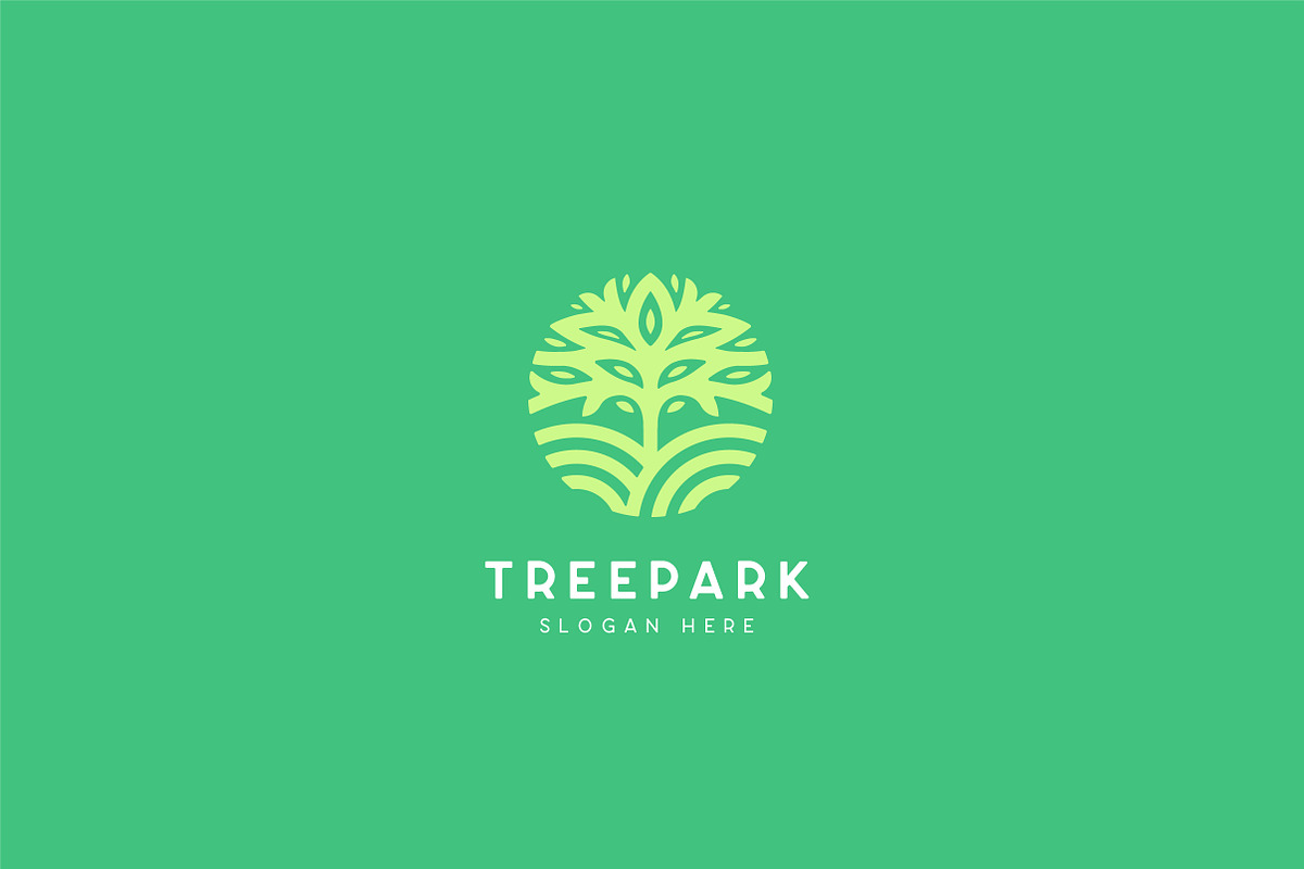 Tree Park Nature Logo Template, a Branding & Logo Template by CCS Type (Photo 2 of 3)