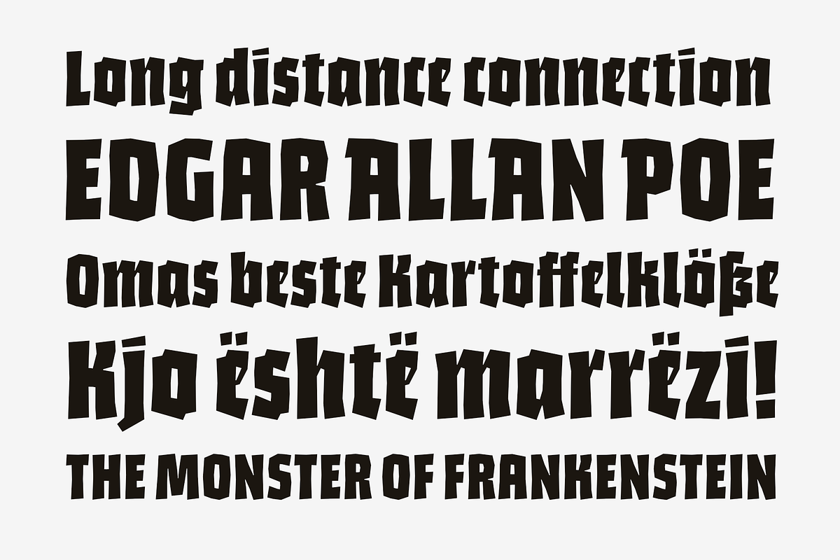 Bork: a blackletter-inspired font, a Blackletter Font by Harbor Type (Photo 9 of 12)