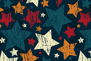 Star Seamless Patterns, a Pattern Graphic by Gudiny (Thumbnail 10 of 11)