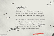 Nerfos Font, a Handwritten Font by vuuuds (Thumbnail 7 of 11)