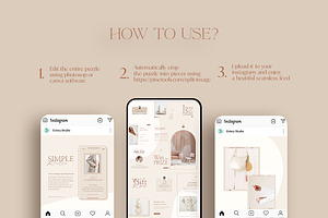 Instagram Puzzle Universal CANVA PS