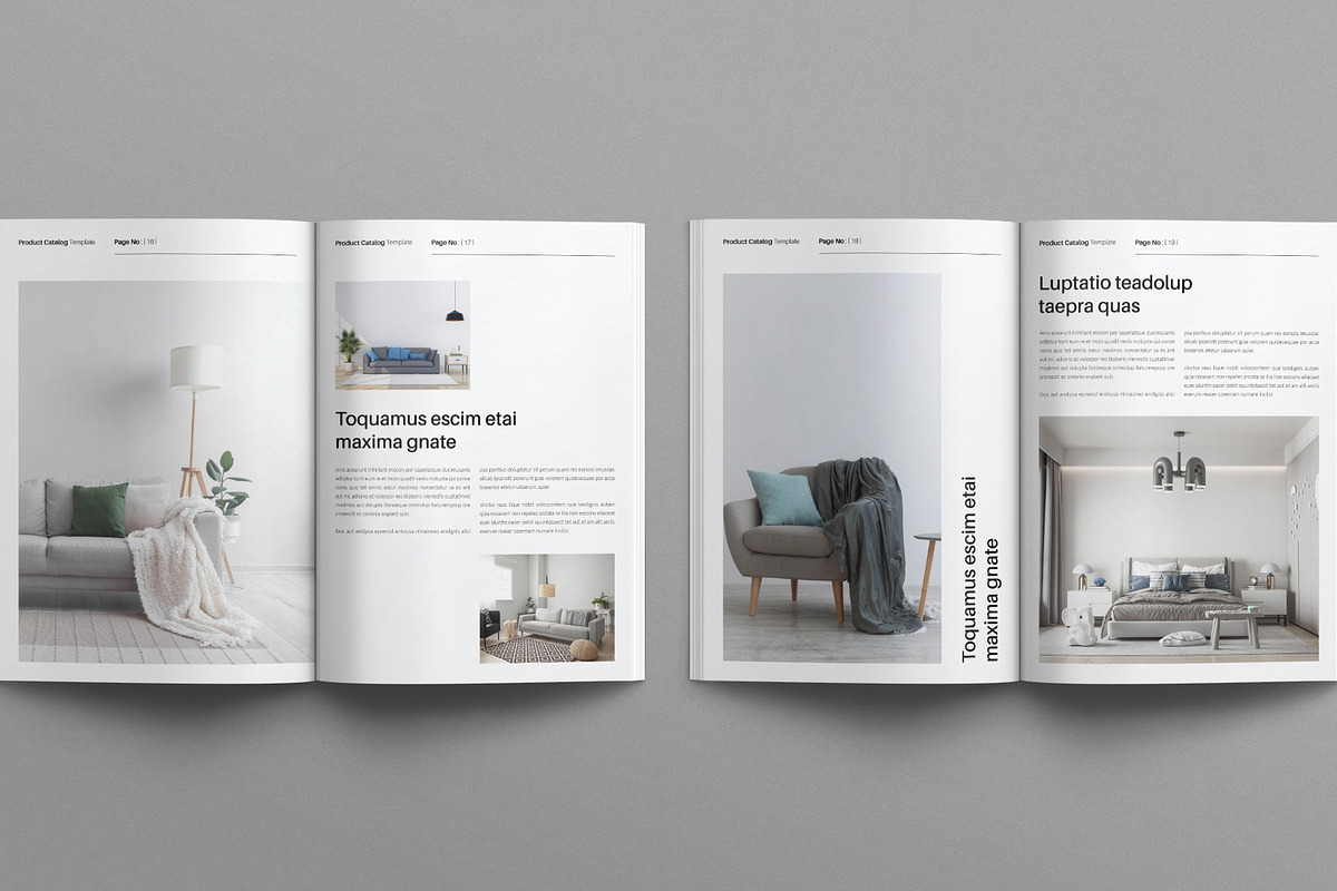 Digital Product Catalog Template, a Brochure Template by E-Type (Photo 7 of 8)