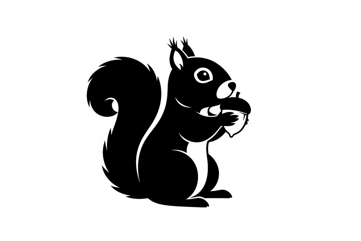 Black Squirrel Vector Icon Bundle, an Illustration by jahid234 (Photo 43 of 51)