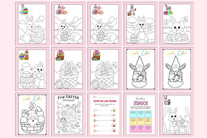 Easter Activity & Coloring Book Kids