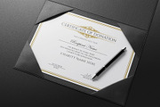 Donation Certificate, a Stationery Template by DesignDevisers (Thumbnail 7 of 10)