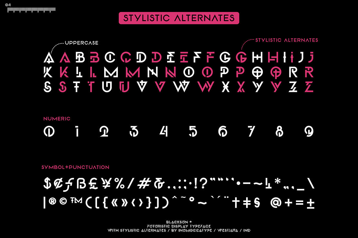 BlackSun, a Font by inumocca_type (Photo 10 of 11)