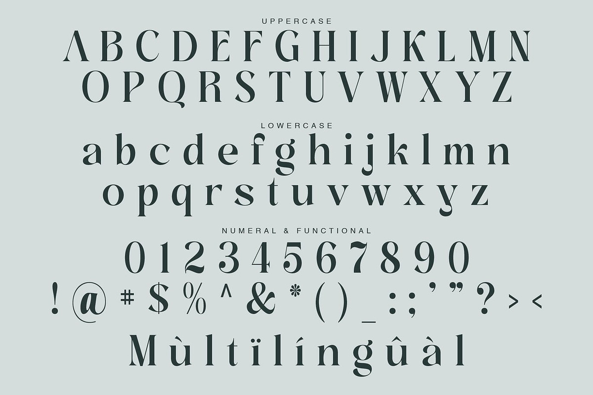 Jvassa Modern Serif Font, a Serif Font by Luna Shop (Photo 4 of 6)