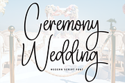 Wedding Ceremony | Script Font, a Handwritten Font by Scratchones (Thumbnail 1 of 8)