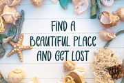 Beach Garden | Handwritten Font, a Handwritten Font by esamaradany (Thumbnail 2 of 8)