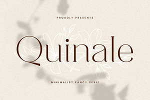 Quinale - Beautiful Serif