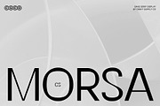 CS Morsa – Modern Sans Serif, a Sans Serif Font by Craft Supply Co. (Thumbnail 1 of 8)