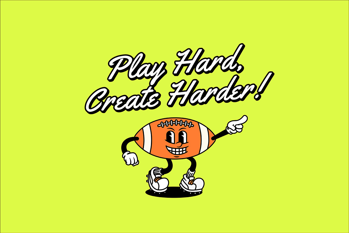 Sporty Squad Cartoon Characters, an Illustration by The Isian (Photo 11 of 11)