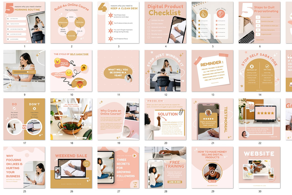 Engagemen Boost Canva Templates, a Social Media Template by Ivory Mix (Photo 2 of 2)