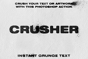 CRUSHER - Photoshop Action