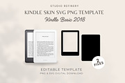 Kindle Basic 2018 Skin Template, an Object Graphic by STUDIO REFINERY (Thumbnail 1 of 5)