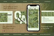 Matcha Green Branding Kit, a Social Media Template by The Flossy Finch (Thumbnail 2 of 18)