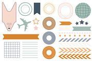 Tickets Kit, a Texture Illustration by Little Sisters Studio (Thumbnail 4 of 5)