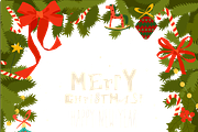 Santa Claus holding Gifts, a Seasonal Illustration by Maria Starus (Thumbnail 2 of 3)