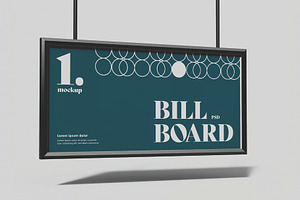 Billboard Mockup, an Advertising Mockup by skybluecreative