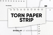 20 Torn Paper Strip Textures, a Texture Graphic by CCPreset (Thumbnail 1 of 3)