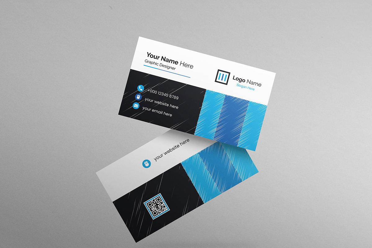 Business Card Design Template, a Business Card Template by mijli (Photo 1 of 16)