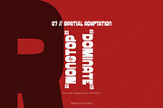 Bulwark, a Sans Serif Font by deadlock studio (Thumbnail 7 of 14)