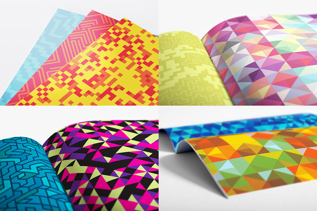 Abstract Geometric Backgrounds v.2 preview 2