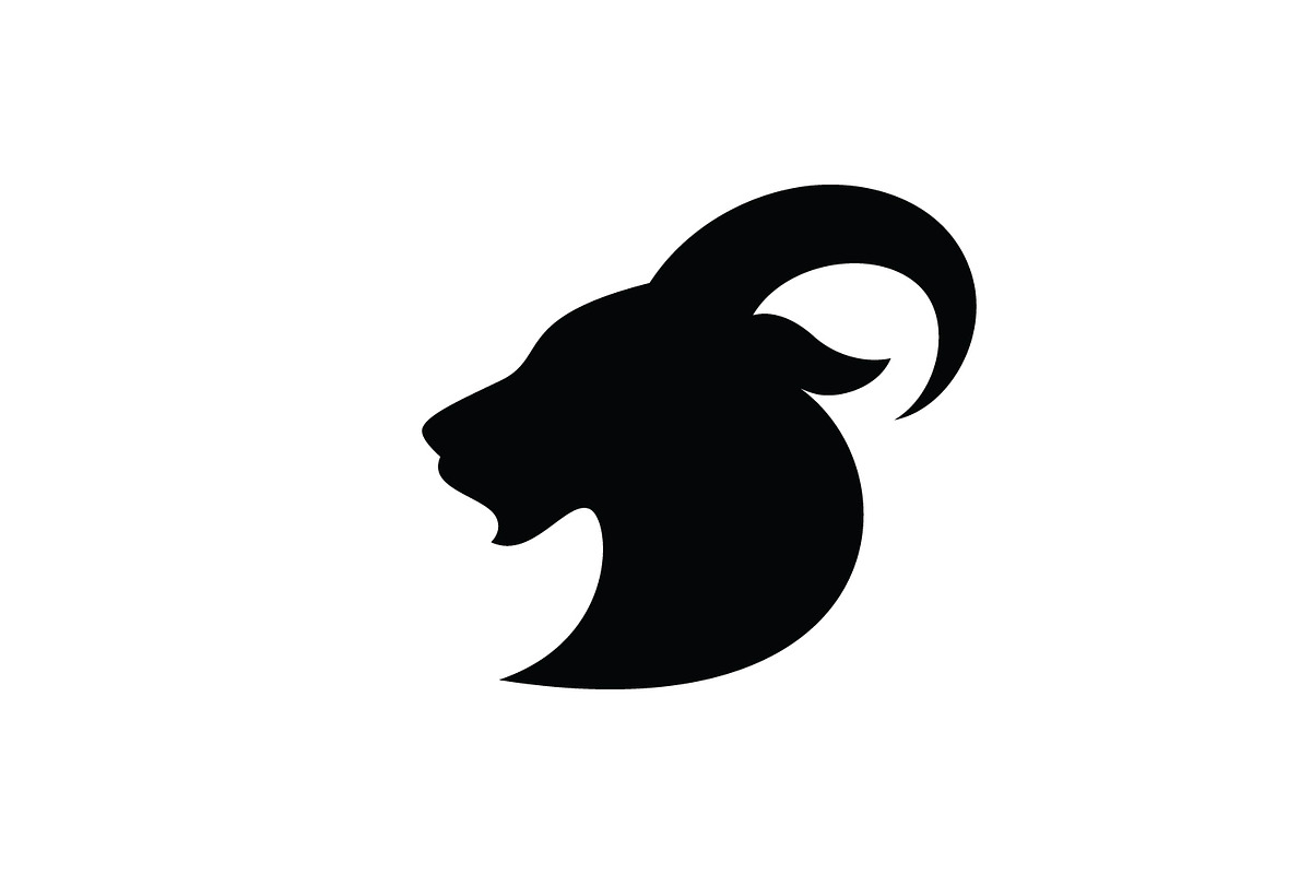 Goat Logo Template vector icon, a Graphic by T.Vooka (Photo 2 of 3)