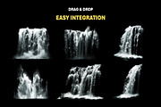 75+ PNG Cutout Waterfalls, an Object Graphic by Mikel Blazgad (Thumbnail 3 of 9)
