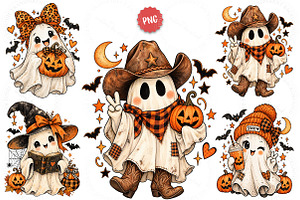 Trending Halloween Boo PNG, a Work Illustration by SinaCreation