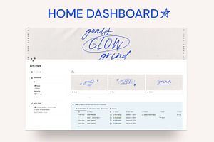 Notion Life Hub Template - Scribbles