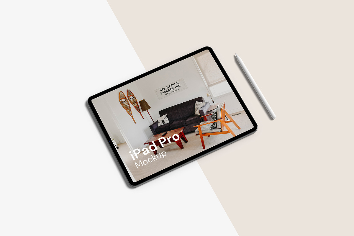 Minimal - iPad Pro Screen Mockup, an iPhone Mockup by zuhraabdullah