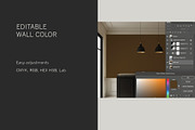 Dark Modern | Kitchen No. 3 Mockup, a Household Mockup by Blixa 6 Studios (Thumbnail 5 of 7)