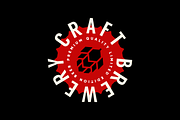 Craft beer brewery vector logo, a Food Illustration by provector (Thumbnail 2 of 3)