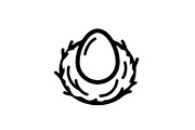 50 Easter Bunny Egg Icon Bundle, an Illustration by Artivon (Thumbnail 12 of 51)