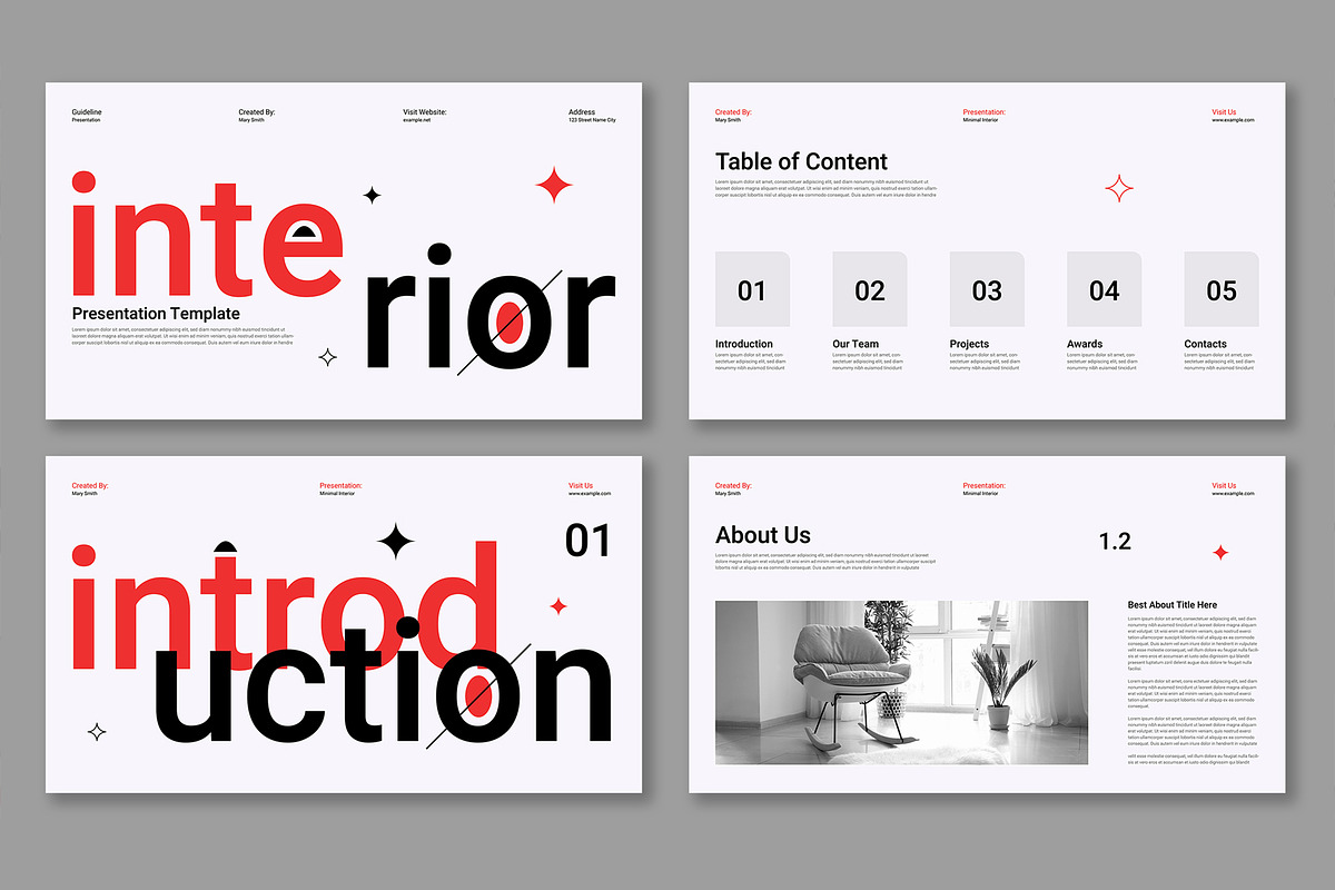 Interior Design Presentation, a Presentation Template by Mighty-Slide (Photo 2 of 7)
