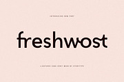 Freshwost Ligatures Sans Serif Font, a Sans Serif Font by Storytype Studio (Thumbnail 1 of 19)