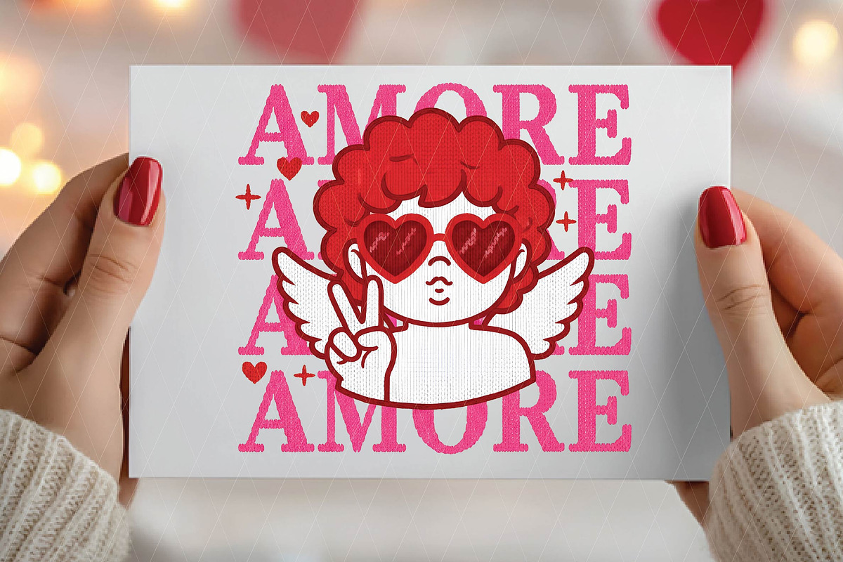 Valentine Cupid Amore PNG, an Illustration by DreamPrint404 (Photo 8 of 8)