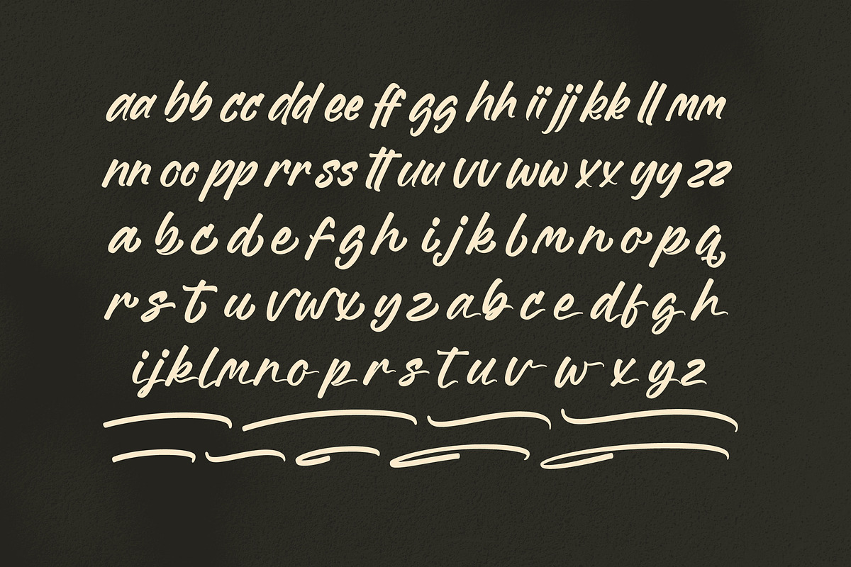 Homes Spaceline Bold Handwritten, a Script Font by Letterena Studios Script (Photo 13 of 15)