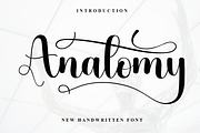Anatomy, a Handwritten Font by InermediaSTUDIO (Thumbnail 1 of 8)