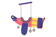 12 Hand-Drawn Cute Airplanes Clipart, a Transportation Illustration by the_myro (Thumbnail 12 of 13)