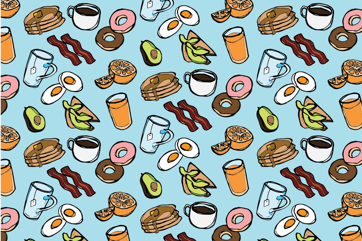Breakfast Illustrations, a Graphic by Christine LaGrassa (Photo 3 of 5)
