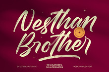 Nesthan Brother Modern Brush Font